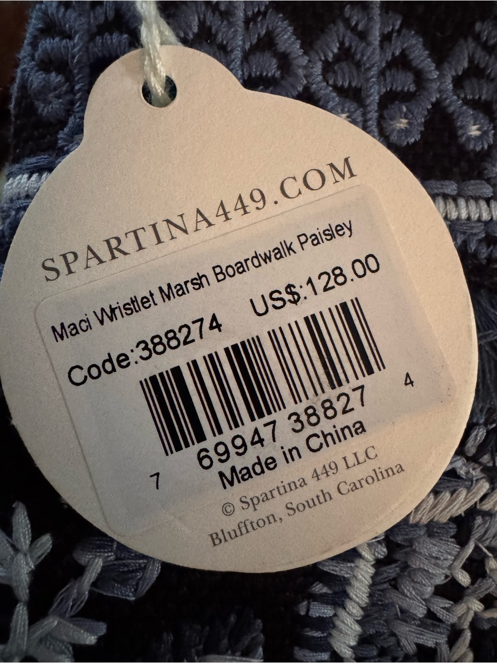 NWT Spartina 449 Maci Wristlet - Picture 7 of 7